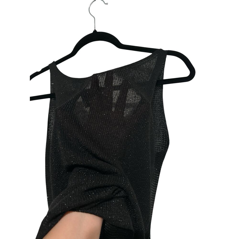 Joseph Ribkoff - Rhinestone Tank in Black Size L - Picture 5 of 8